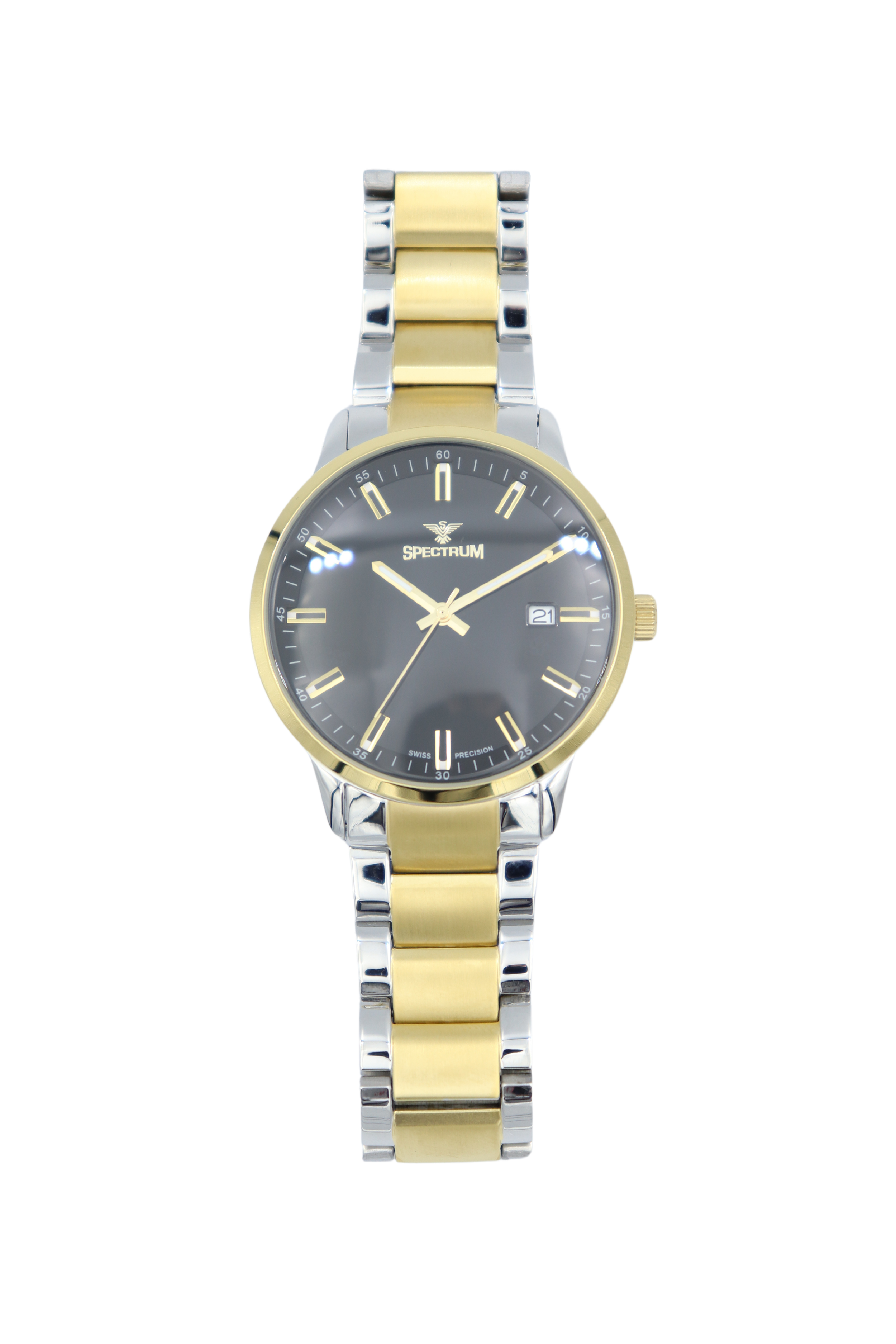 Stainless Steel Men's Silver Watch - SP93334L-1 — Spectrum